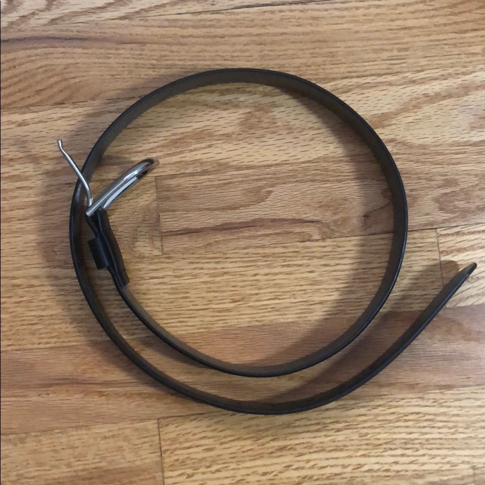 DKNY “Leather” 1 1/2” Belt - Size Medium